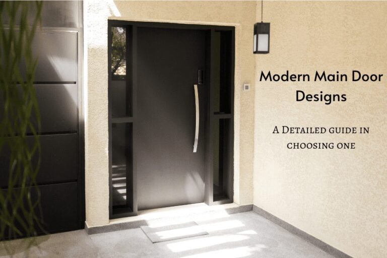 Modern & New Main Door Designs for Home