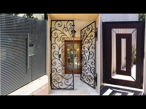safety grill gate design for main door
