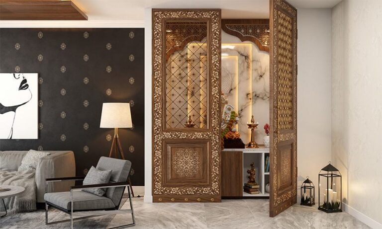 Latest & Modern wooden Jali door designs with photos