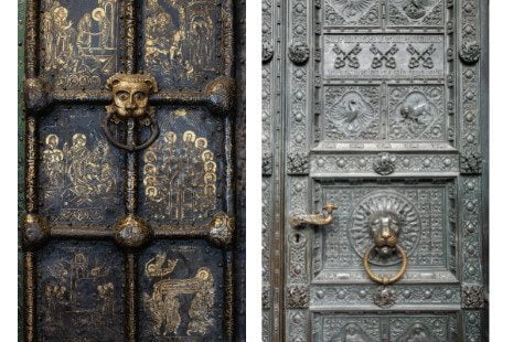 metal doors designs