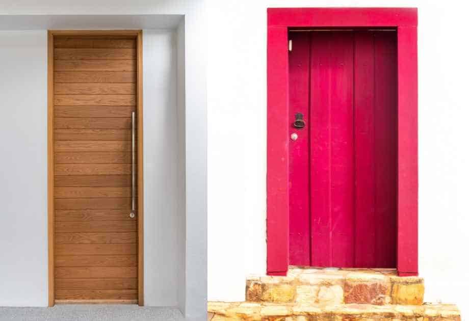 Flush Door Designs With Mica 3