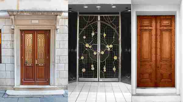Indian style double door